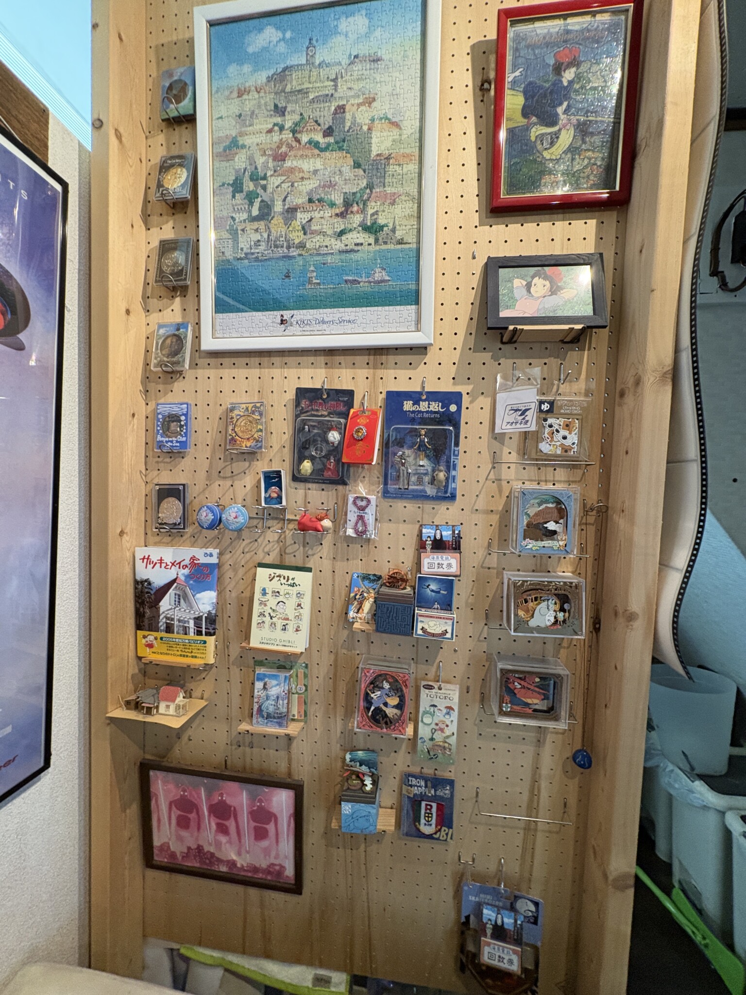自宅に飾っているジブリグッズのコレクション