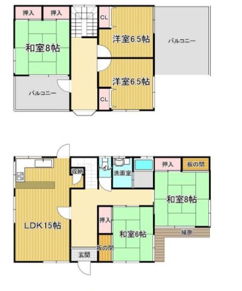 間取図(5LDK)